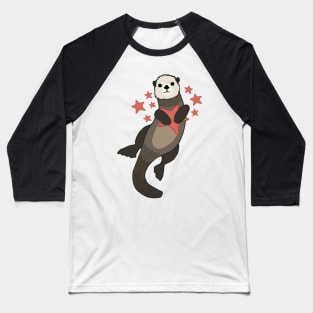 Sea Otter Baseball T-Shirt